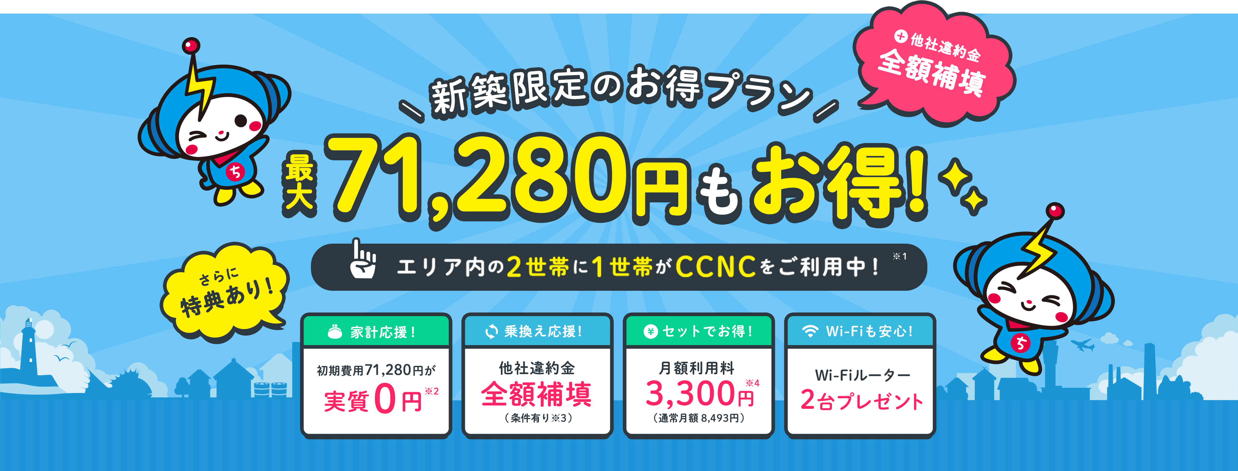 ＼ 早めの準備がお得!! ／新築わくわくキャンペーン!!期間中にお申し込みいただいた方の中から抽選で５名様にアルミ鍋3点セットをプレゼント！